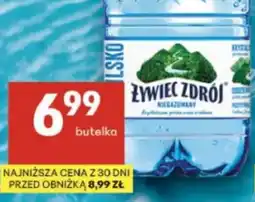 Delikatesy Centrum Woda mineralna niegazowana Żywiec Zdrój oferta