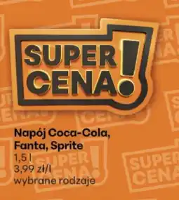Delikatesy Centrum Napój Coca-Cola, Fanta, Sprite oferta