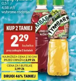 Delikatesy Centrum Napoje Tymbark oferta