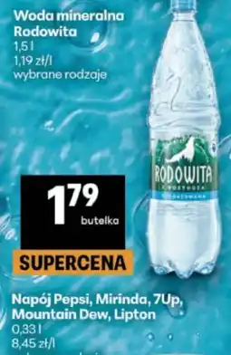 Delikatesy Centrum Woda mineralna Rodowita oferta