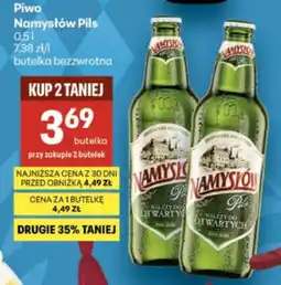 Delikatesy Centrum Piwo Namysłów Pils oferta