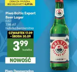 Delikatesy Centrum Piwo Baltic Export oferta
