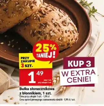 Twój Market Bułka słonecznikowa z błonnikiem oferta