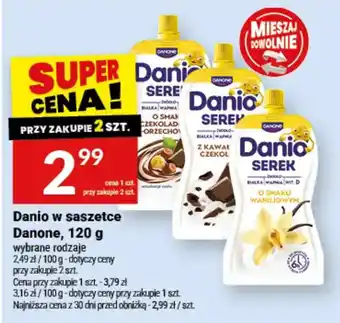 Twój Market Danio w saszetce Danone oferta