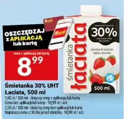 Twój Market Śmietanka 30% UHT Łaciata oferta
