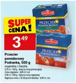 Twój Market Przecier pomidorowy Podravka oferta