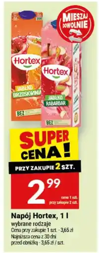 Twój Market Napój Hortex oferta