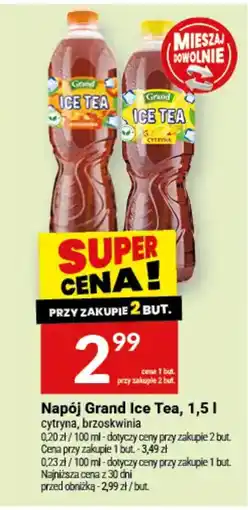 Twój Market Napój Grand Ice Tea oferta
