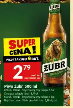Twój Market Piwo Żubr oferta