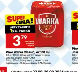 Twój Market Piwo Warka Classic oferta