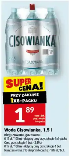 Twój Market Woda Cisowianka oferta