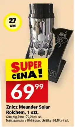 Twój Market Znicz Meander Solar Rolchem oferta
