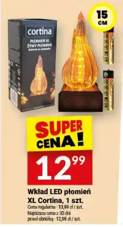 Twój Market Wkład LED płomień XL Cortina oferta