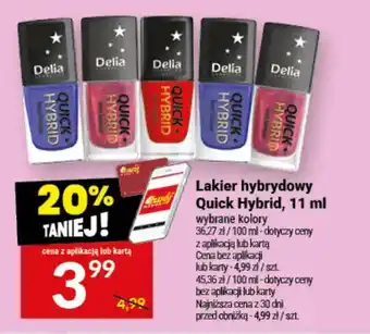 Lakier hybrydowy Quick Hybrid