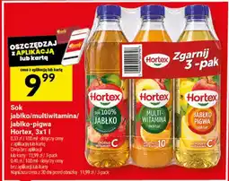 Twój Market Sok jabłko/multiwitamina/jabłko-pigwa Hortex oferta
