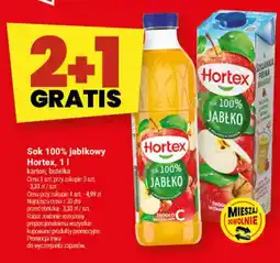 Twój Market Sok 100% jabłkowy Hortex oferta