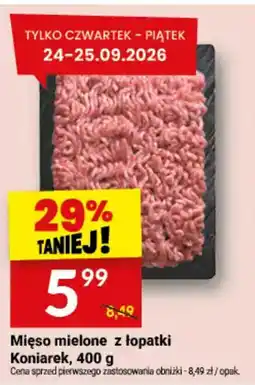 Twój Market Mięso mielone z łopatki Koniarek oferta