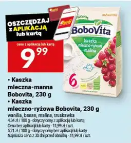 Twój Market Kaszka mleczno-ryżowa Bobovita oferta