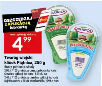 Twój Market Twaróg wiejski klinek Piątnica oferta