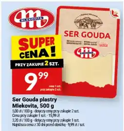 Twój Market Ser Gouda plastry Mlekovita oferta