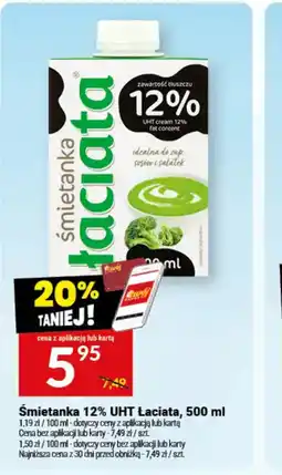 Twój Market Śmietanka 12% UHT Łaciata oferta