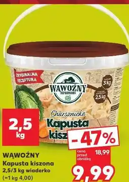 Kaufland WAWOŹNY Kapusta kiszona oferta