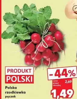 Kaufland Polska rzodkiewka pęczek oferta