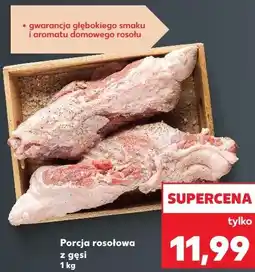 Kaufland Porcja rosołowa z gęsi oferta