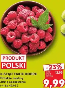 Kaufland K-STĄD TAKIE DOBRE Polskie maliny oferta