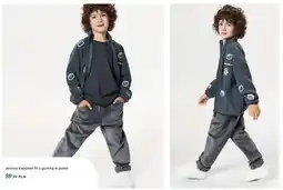 Sinsay Jeansy tapered fit z gumką w pasie Sinsay oferta