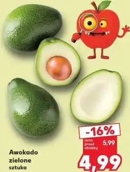 Kaufland Awokado zielone sztuka oferta