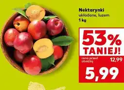 Kaufland Nektarynki układane, luzem oferta