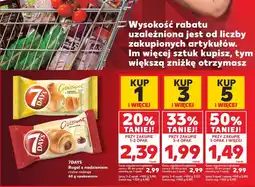 Kaufland 7DAYS Rogal z nadzieniem różne rodzaje oferta