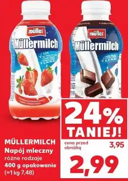 Kaufland Müller Müllermilch Napój mleczny oferta