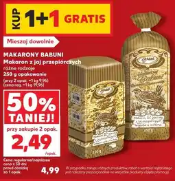 Kaufland EkMak Makaron z jaj przepiórczych Babuni oferta