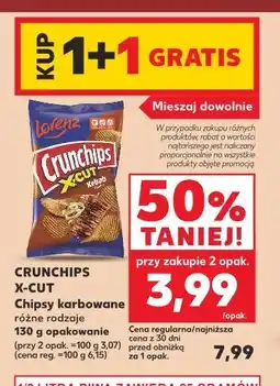 Kaufland CRUNCHIPS X-CUT Chipsy karbowane oferta