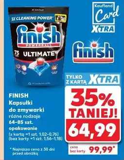 Kaufland FINISH Kapsułki do zmywarki oferta