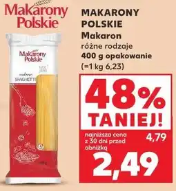 Kaufland MAKARONY POLSKIE Makaron oferta