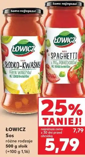 Kaufland ŁOWICZ Sos oferta