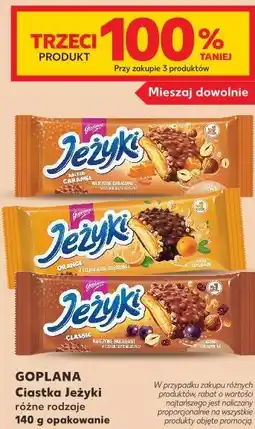 Kaufland Goplana Ciastka Jeżyki oferta