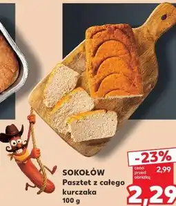 Kaufland Sokołów Pasztet z całego kurczaka oferta