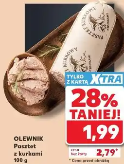Kaufland Olewnik Pasztet z kurkami oferta