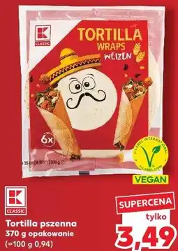 Kaufland K-Classic Tortilla pszenna oferta