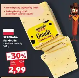 Kaufland SERENADA Ser Gouda z kurkami i cebulą oferta