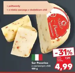 Kaufland Ser Pecorino z czerwonym chili oferta