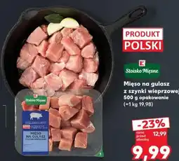 Kaufland Mięso na gulasz z szynki wieprzowej Stoisko Mięsne oferta
