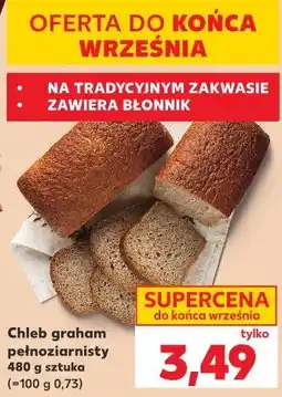 Kaufland Chleb graham pełnoziarnisty oferta