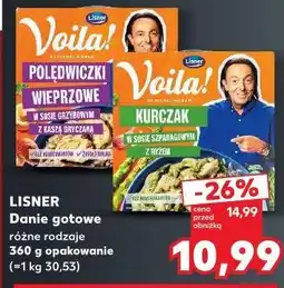 Kaufland Lisner Voila! Danie gotowe różne rodzaje oferta