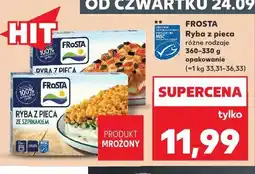 Kaufland Frosta Ryba z pieca różne rodzaje oferta