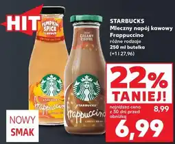 Kaufland Starbucks Mleczny napój kawowy Frappuccino oferta